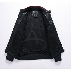 Veste de moto en cuir respirante pour homme, manches longues, personnalisée, haute qualité, collection hiver 2025 – Vente en gros ALDEN INTERNATIONAL - Product Image 3