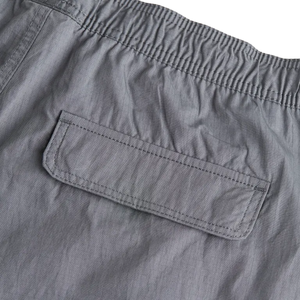 Pantalon cargo droit en molleton personnalisé OEM pour hommes, de haute qualité, léger, écologique, décontracté, streetwear, taille mi-haute, multi-poches - Product Image 5