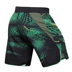 Nouveauté Personnalisé Vente en Gros Sublimation Imprimé Bjj Fight Wear Grappling Shorts pour MMA Sublimation MMA Shorts pour Hommes OEM - Product Image 2