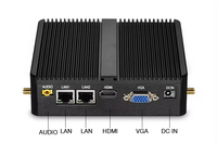 INNODA Intel 8th/10th/11th Gen Core I3 I5 I7 Fanless Desktop Mini Computer X86 Embedded Industrial Dual LAN Mini PC
