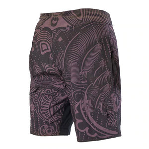 High Quality Custom Made Elastic Full Digital Print 100% Polyester MMA <b>Shorts</b> <b>for</b> <b>Men</b> Martial Arts Wear - Product Image 6