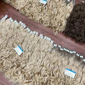 Vente flash 2026, extensions de cheveux naturels ondulés en vrac, cheveux vierges Remy, cheveux vietnamiens bruts, lots de cheveux bruts, nombreuses couleurs en stock - Product Image 2