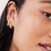 Pendientes Largos Elegantes Charlotte Hoops - Product Image 5