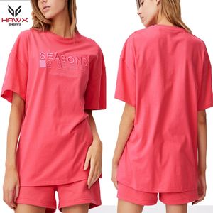 OEM personalizado 100% algodón lavado ácido camisetas de alta calidad Unisex ropa de calle de gran tamaño con estampado de verano - Product Image 5