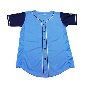 เสื้อเบสบอลผ้าโพลีเอสเตอร์100% เครื่องแบบมืออาชีพคุณภาพสูงสำหรับไซส์ใหญ่เสื้อผ้าซอฟต์บอลใส่สบาย - Product Image 1