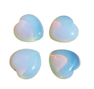 หินคริสตัลโอปอไลต์หัวใจป่องสำหรับงานฝึกความเครียดและการทำสมาธิ - Product Image 6
