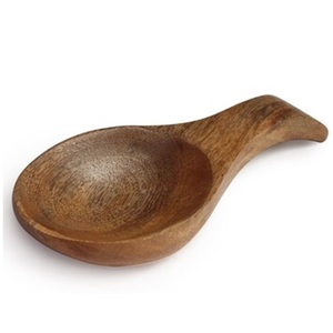 Cuchara de madera de diseño creativo, cuchara decorativa en forma de cuchara, tenedor para el hogar, Cocina, Restaurante, adorno de regalo de boda - Product Image 1