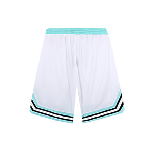 Factory Wholesale Retro <b>Shorts</b> <b>White</b> Striped Sports Wear <b>Shorts</b> With Custom Team Name <b>Shorts</b> for <b>Men's</b> - Product Image 5