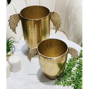 Vase de table en métal de concepteur de conception royale de vente chaude pour la table de mariages vase en métal de conception classique pour la vie à la maison moderne - Product Image 2