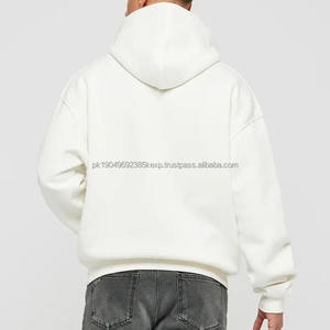 Sudaderas con Capucha para Hombre a la Moda al por Mayor, Diseño Personalizado, Color Sólido, 100% Algodón, Bordadas y Teñidas Lisas para Invierno - Product Image 2