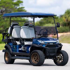 Chariots de golf électriques tout-terrain nouvellement conçus de 2/4/6/8 places chassant et chariot touristique de club à vendre - Product Image 1