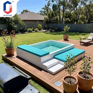 Piscina Elevada de Lujo con Sofá Lounge, Equipamiento Completo, Piscina SPA Exterior - Product Image 4