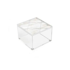 Caja de dulces acrílica de último diseño, caja de dulces de chocolates de tamaño personalizado con forma cuadrada del fabricante en India - Product Image 3