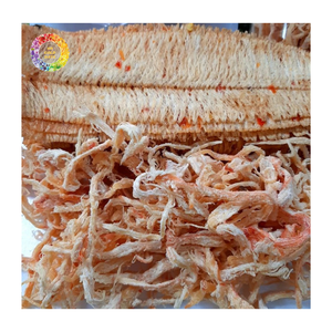 Calmar séché râpé à la vapeur de noix de coco, collation de fruits de mer naturels avec une touche douce de noix de coco, bandes de calmar séché infusées à la noix de coco - Product Image 3