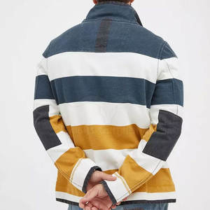 <b>Men's</b> <b>Half</b> <b>Zip</b> Winter <b>Sweatshirts</b> Fashion Wear in Solid Colors Plain Dyed Summer Wear Made in Pakistan - Product Image 4