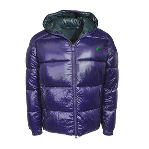 Chaqueta Acolchada con Capucha para Hombre, de Primera Calidad, Lona de Color Sólido, Estilo Urbano Personalizado, Resistente al Viento, Transpirable e Impermeable - Product Image 1