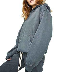 Dernière conception Fabriqué au Pakistan Sweats à capuche délavés à l'acide Service OEM Vente en gros Sweats à capuche délavés à l'acide pour femmes - Product Image 3