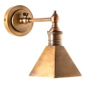 โคมไฟติดผนังทรงกรวยทองเหลืองโบราณสไตล์วินเทจดูง่ายต่อการติดตั้งและบำรุงรักษาเหมาะอย่างยิ่งสำหรับไฟข้างเตียง - Product Image 2