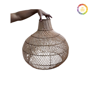 Lampe décorative en rotin bambou fournisseur du Vietnam en vrac en gros luminaire moderne et durable meilleur prix bas - Product Image 5