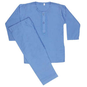 Ensemble Shalwar Qameez pour nouveau-nés garçons - Bleu - Product Image 1