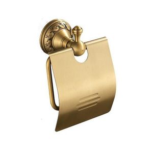 Soportes de papel de latón de estilo antiguo de alta calificación con diseños intrincados, perfectos para agregar encanto a cualquier Baño - Product Image 2