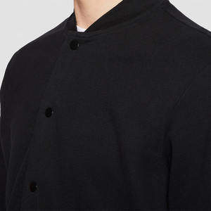 Chaqueta Bomber de seda satinada de primera calidad, abrigo universitario de béisbol personalizado para uniforme de equipo y ropa de calle - Product Image 6