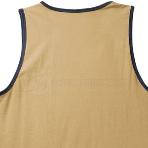 ขายตรงจากโรงงาน! เสื้อกล้ามถักคุณภาพสูงสำหรับผู้ชายไซส์ใหญ่ ผลิตจากผ้าฝ้าย/ใยไผ่ ระบายอากาศได้ดี แห้งเร็ว เหมาะสำหรับออกกำลังกายในยิม - Product Image 6