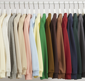 สเวตเชิ้ตคอกลมคอกลมสีชมพูธรรมดาสำหรับบุรุษเป็นที่ต้องการสูง - Product Image 6