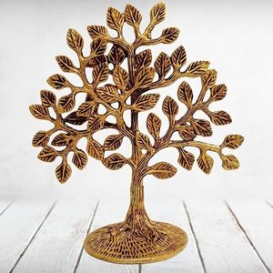 Shreeyash Brass Kalpvriksha Tree of Life para mesa y artículos decorativos para el hogar, pieza decorativa - Product Image 2