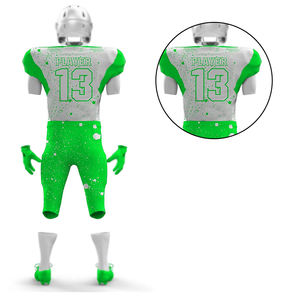 High Quality American Football Jersey Fashionable Sublimation Printing Short Sleeve Breathable High Quality Football Tops - Product Image 5