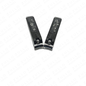 Coupe-ongles professionnel en acier inoxydable argenté, coupe-ongles de luxe personnalisé avec marque OEM, outil de manucure et de toilettage - Product Image 3