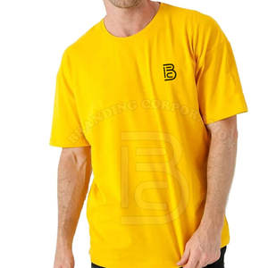 Precio de fábrica OEM camisetas personalizadas 100% algodón logotipo personalizado impresión hombres camisetas de gran tamaño fabricante en Pakistán - Product Image 2