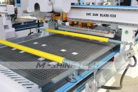 Router CNC de Cinco Ejes con Hoja de Sierra para Madera 360 °   Sierra Rotatoria de 9KW con Husillo HQD, Máquina de Corte de Paneles de Madera Multiángulo