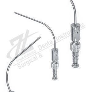 Tubo de succión Fergusson de 3 mm a 6,5mm, tubos de succión Fergusson de acero inoxidable de 190mm, instrumentos quirúrgicos de calidad superior - Product Image 4
