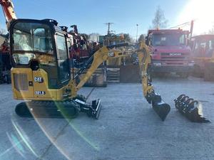 รถขุดขนาดเล็ก Caterpillar CAT 301.8 น้ำหนัก 1.8 ตัน เครื่องยนต์ดีเซล แบบตีนตะขาบ พร้อมบุ้งกี๋สำหรับงานก่อสร้าง - Product Image 6