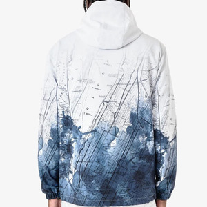 Chaqueta Cortavientos Impermeable Ligera Personalizada, Chaqueta con Cremallera Sublimada Personalizada para Hombre, Chaqueta de Poliéster de Secado Rápido para Exteriores para Hombre - Product Image 5