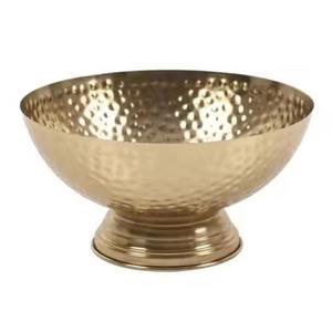 Bol à dattes en métal islamique, conçu pour la décoration de table du Ramadan, plat de service arabe pour fruits secs, luxe pour la maison - Product Image 2