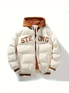 Chaquetas de Invierno para Hombre, Chaquetas de Diseñador a la Moda a Bajo Precio, Chaqueta de Plumón Personalizada de Talla Grande para Hombre - Product Image 2