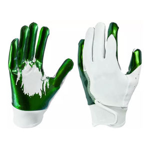 Nouveaux gants de gardien de but de football américain pour adultes respirants derniers gants de football américain anti-collision en PU personnalisés service OEM - Product Image 6