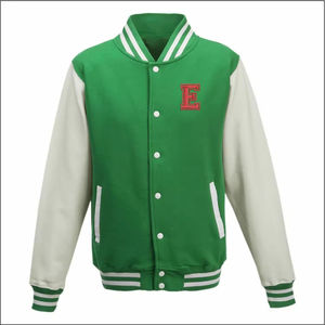 Vestes universitaires pour hommes taille personnalisée avec support décontracté veste d'hiver unie à manches en cuir vierge pour enfants en polyester respirant de taille personnalisée pour hommes - Product Image 5