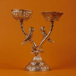 Grand chandelier en aluminium argenté de style allemand pour les amoureux, idéal pour les mariages et la décoration de Noël, cadeau romantique pour la maison - Product Image 5