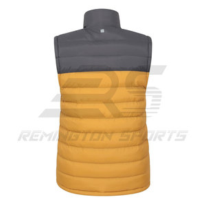 แจ็กเก็ตขนเป็ดแขนกุดสำหรับผู้ชายกันลม - Product Image 4