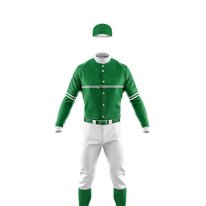 Ropa deportiva cómoda de alta calidad, uniforme de béisbol ligero y transpirable para hombre en varios colores, diseño al por mayor - Product Image 3