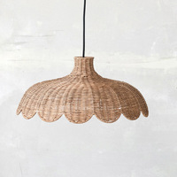 Beaux lustres en forme de citron pour chambre d'enfants rotin enfants lustre plafond abat-jour