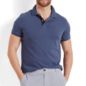 Tissu respirant grande taille polos pour hommes design personnalisé vente en gros polos de haute qualité pour hommes - Product Image 2
