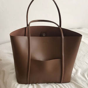 Sacs fourre-tout en cuir marron pour femmes de haute qualité entièrement personnalisés 100% en cuir véritable mode femmes sacs à main dames sac - Product Image 6