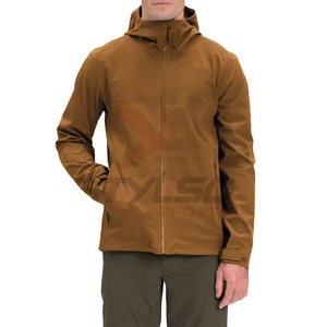 Personnaliser le style et la conception Streetwear Polyester Softshell imperméable Sports de plein air course coupe-vent veste de pluie pour hommes - Product Image 1