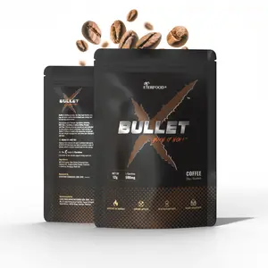 Bullet x กาแฟสำเร็จรูปความต้องการสูงสำหรับการออกกำลังกายและการเผาผลาญเพิ่มด้วยกาแฟอาราบิก้าพรีเมี่ยม