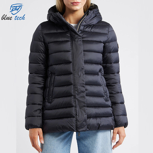 High Quality <b>Women</b> Knitted Puffer <b>Jacket</b> Winter Warm <b>Lightweight</b> Quick Dry Quilted OEM ODM Factory - Product Image 1