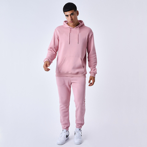 Ensemble de survêtement unisexe personnalisé en molleton doux respirant avec impression sérigraphiée, comprenant un sweat à capuche et un pantalon de jogging pour l'hiver - Product Image 3